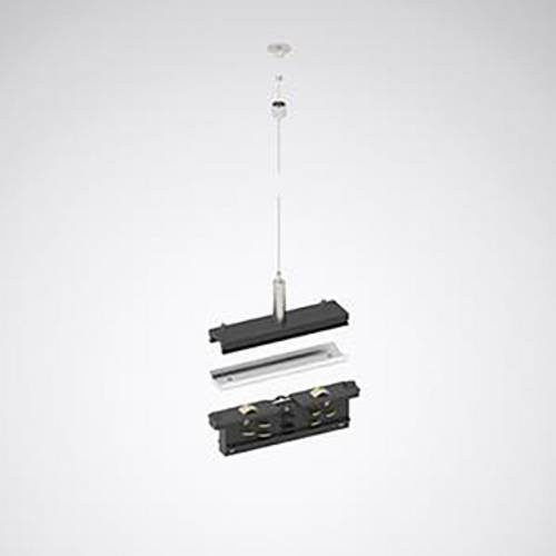 Trilux 8900200 Rail Längs Hochvolt-Schienensystem-Komponente in Schwarz aus Edelstahl - Bild 1