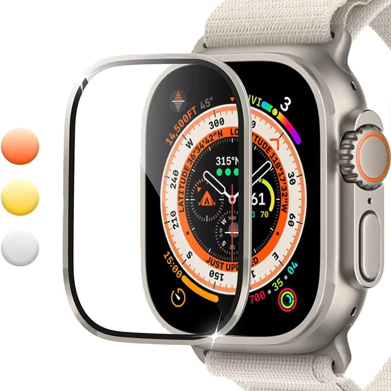 Apple Displayschutzfolie HD-Hartglas für Apple Watch Ultra 49 mm - Bild 1