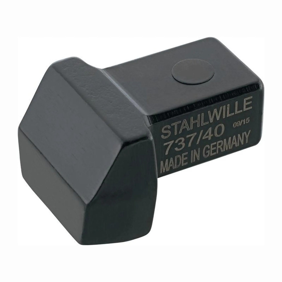 Stahlwille Anschweiß-Einsteckwerkzeug Schwarz, Werkzeugaufnahme: 14 x 18 mm, Maße: 11 x 25 mm, Länge: 12 mm - Bild 2
