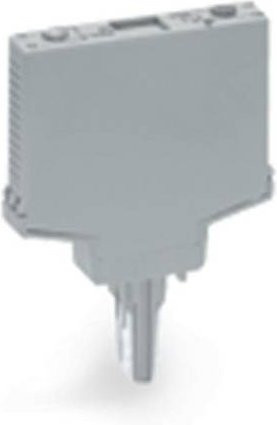 WAGO Steckmodul unbestückt 286-110 in Grau passend für Relais-Modelle 280-618 und 280-608 - Bild 1