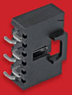 Molex Einbau-Stiftleiste Standard 740991011 in Schwarz und Gold - Bild 1