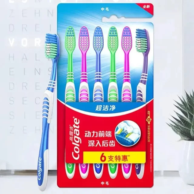 Colgate Zahnbürsten-Set, Multicolor, Unisex - Bild 1