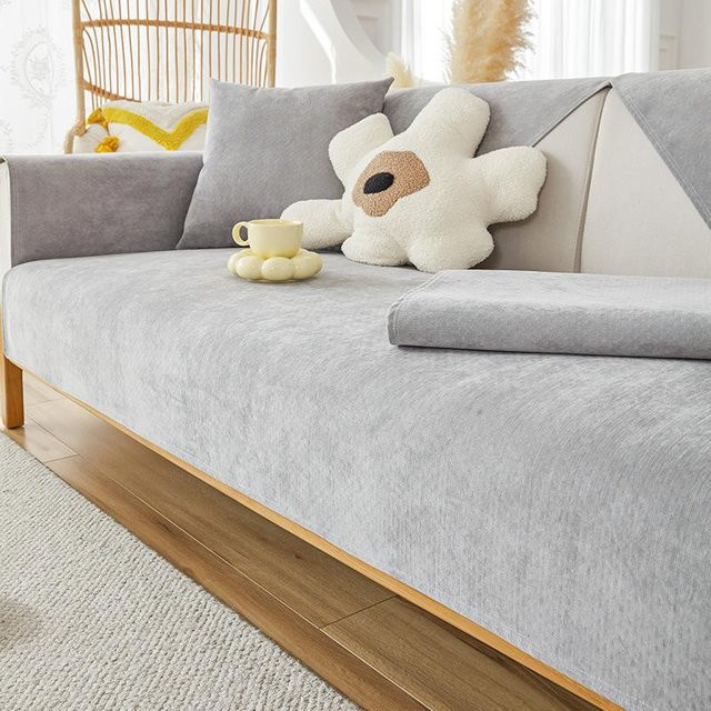 Wasserdichter Ecksofa-Schutzbezug von Your Warm Home für L-förmige Sofas, rutschfest und waschbar, Breite: 70 cm, Länge: 150 cm - Bild 1