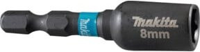 Makita Steckschlüsseleinsatz 8mm 1/4 Zoll in Schwarz aus Edelstahl - Bild 2