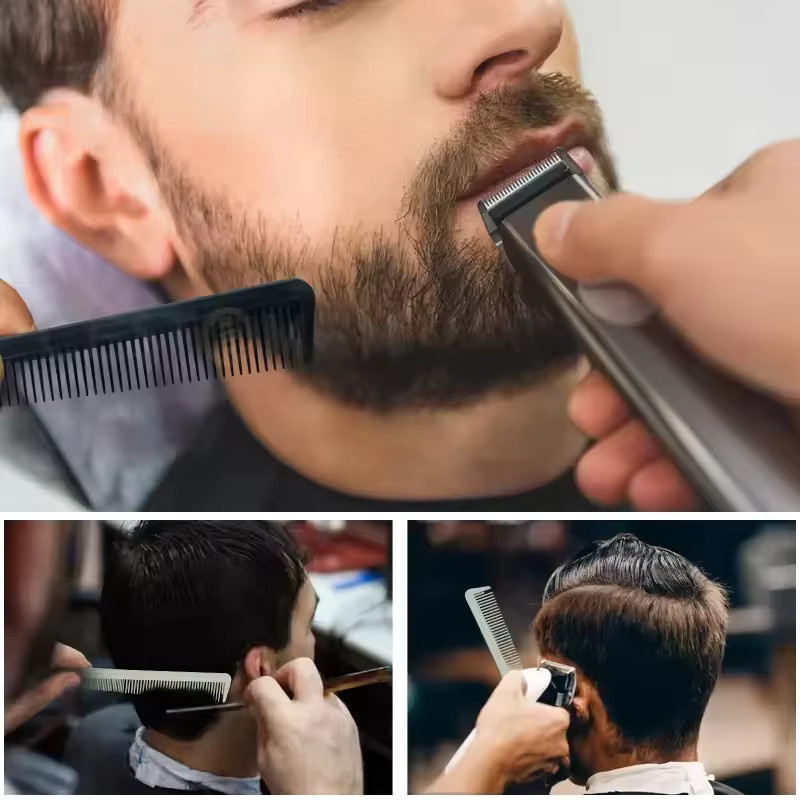 Friseur Kamm, Breite und feine Zähne, hitzebeständig, anti-statisch - Bild 3