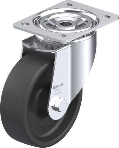 Blickle Lenkrolle LI-POHI 150G in Grau mit Stahl- und Kunststoffkomponenten, Rad-Durchmesser: 150 mm, Tragfähigkeit: 350 kg - Bild 1