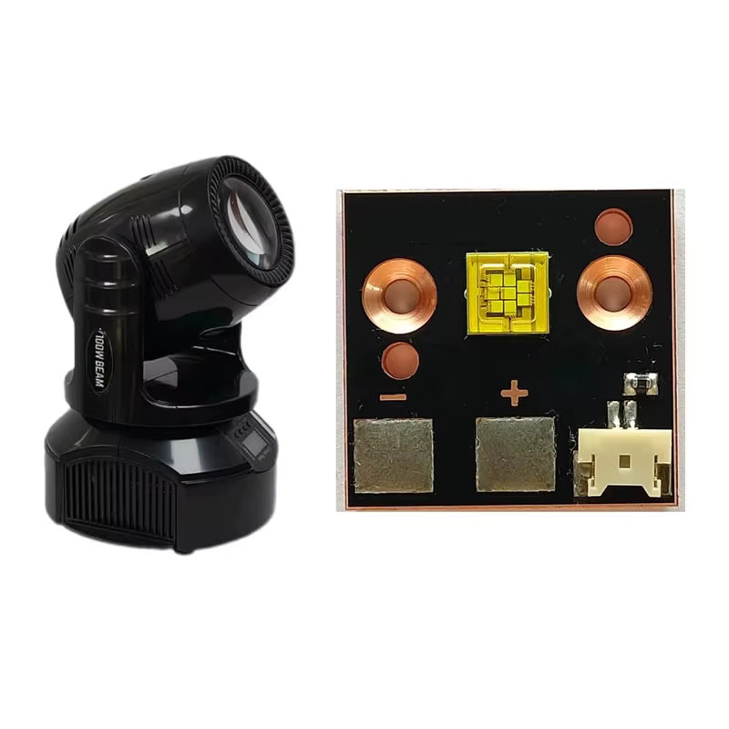 JINWEIGE 80W LED Moving Head Licht mit integrierter LED für Disco und DJ - Bild 3