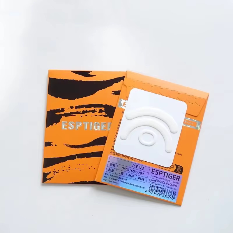 Esptiger ICE V2 Arc 1/2 Mausfüße in Weiß für Logitech G102 G PRO G302 G303 G304 G305 G403 G603 G703 G502 G900 G903 GPW PROX - Bild 2