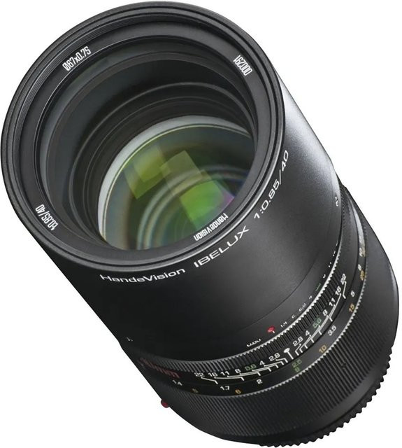 Handevision Ibelux Serienobjektiv 40mm F/0.85 für Sony E Mount APS-C in Schwarz - Bild 1