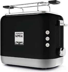 Kenwood Toaster kMix TCX751BK Schwarz mit Bagel-Funktion und Brötchenaufsatz - Bild 2