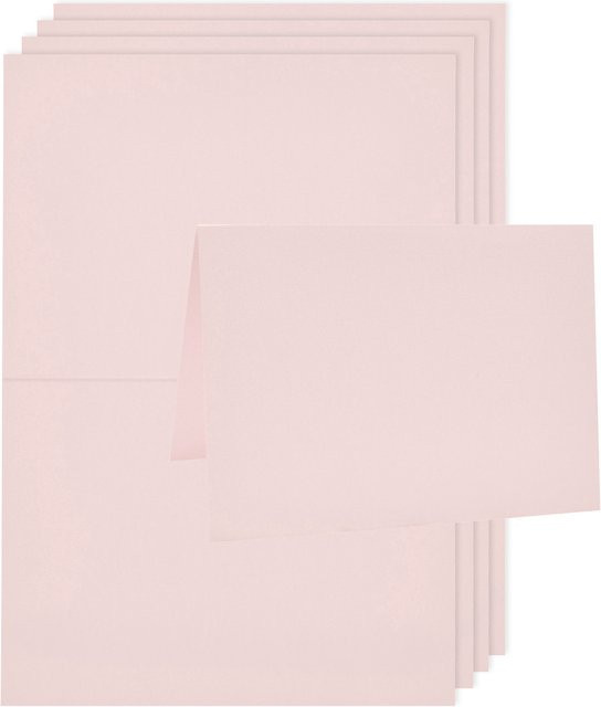 Rico Design Paper Poetry Luxury Karten A6 Rosa - Bild 1