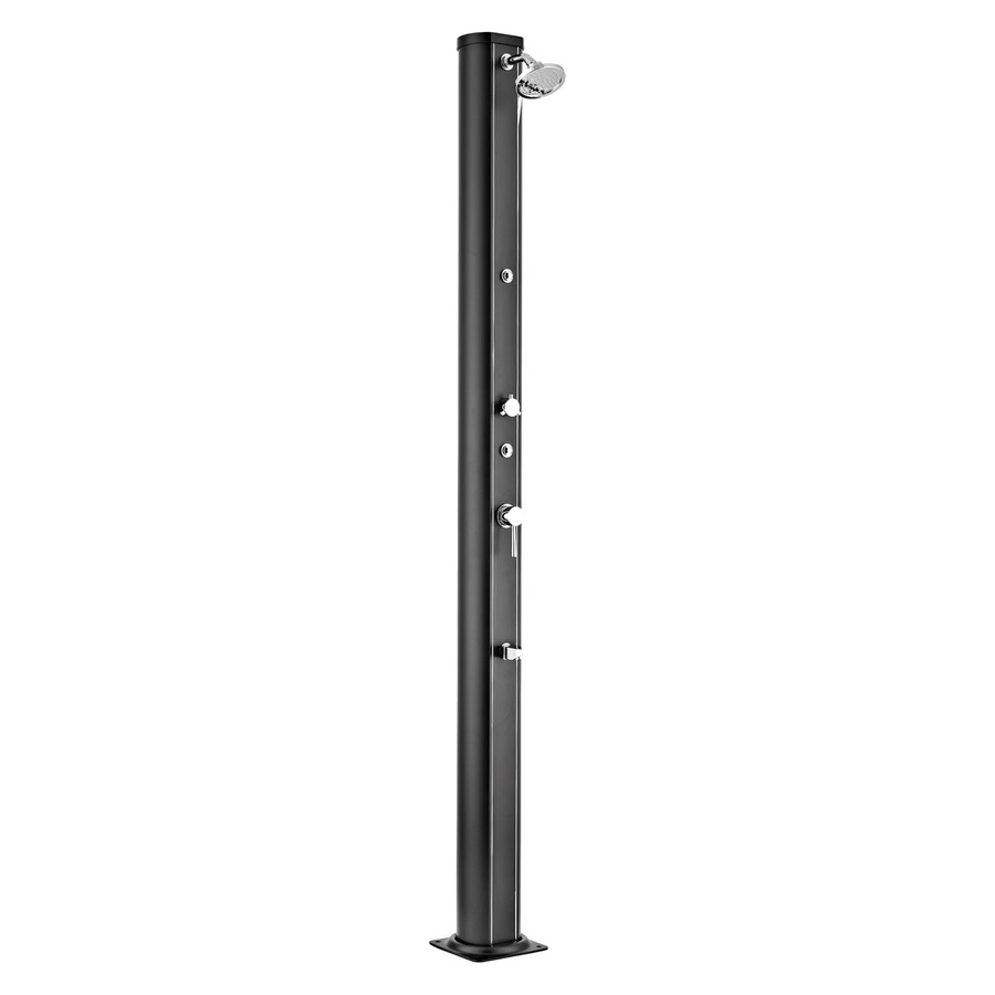 Gre Solardusche aus Aluminium mit 32 l Tank in Schwarz - Bild 2