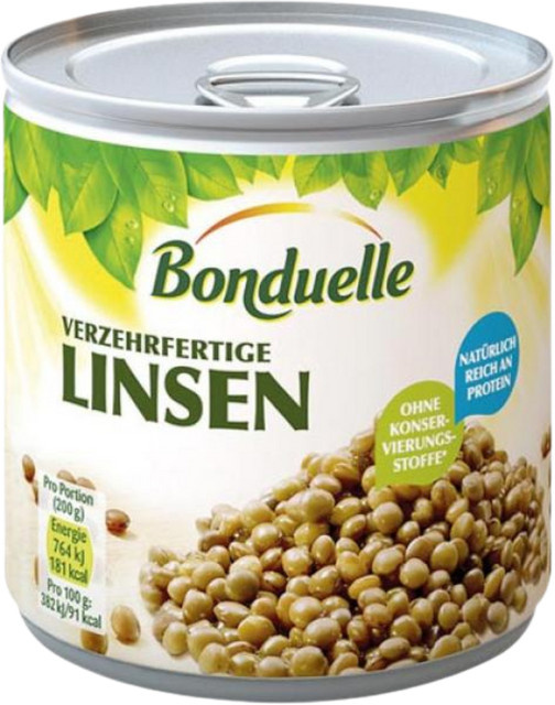 Bonduelle Linsen verzehrfertig 265 g - Bild 1