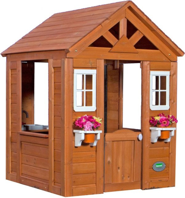Backyard Spielhaus Timberlake aus Zedernholz B: 107 cm, T: 117 cm inkl. Zubehör - Bild 1