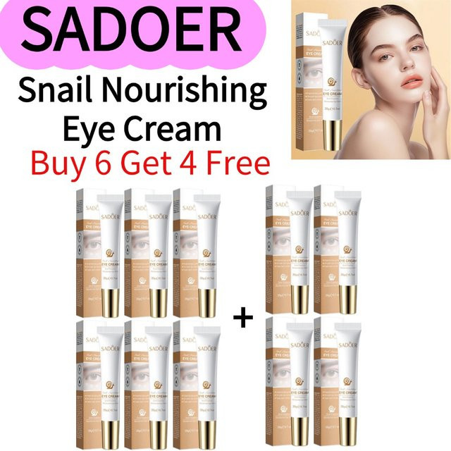 SADOER Augencreme mit Schneckenextrakt, Anti-Aging - Bild 1