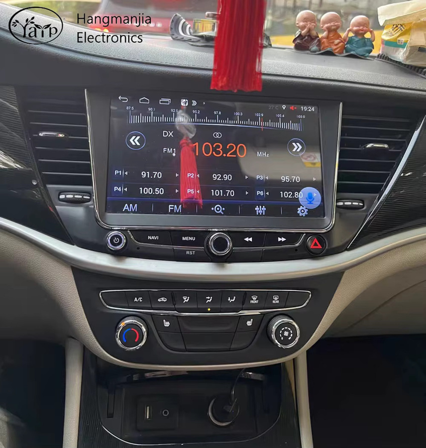 Hangmanjia Autoradio für Opel Astra K 2015-2019 mit drahtlosem CarPlay und Android Auto, Multimedia-System in Schwarz - Bild 2
