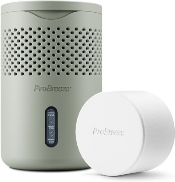 Pro Breeze Feuchtigkeitsabsorber mit nachfüllbarer Tablette, Grün, 1,3 l - Bild 1