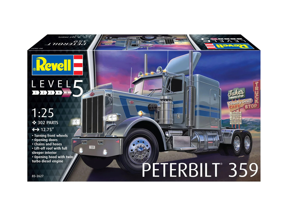 Revell Peterbilt 359, Fahrzeug, 1:25 - Bild 2