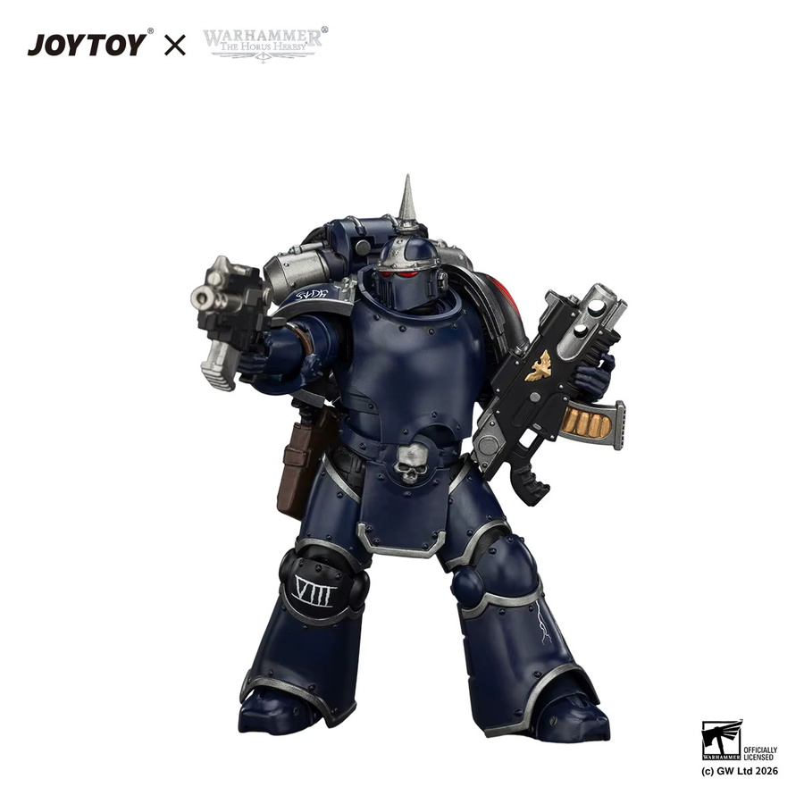 JOYTOY Warhammer The Horus Heresy Night Lords MKVI Taktischer Legionär MK III Taktischer Legionär, Actionfiguren, 1/18 - Bild 2