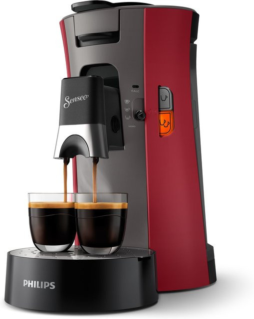 Philips Senseo Kapselkaffeemaschine CSA240/91 Select in Rot - Bild 1