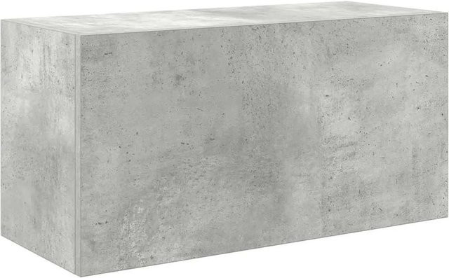 vidaXL Bad-Wandschrank in Betongrau aus Holzwerkstoff, B/T/H: 60 x 25 x 30 cm - Bild 1