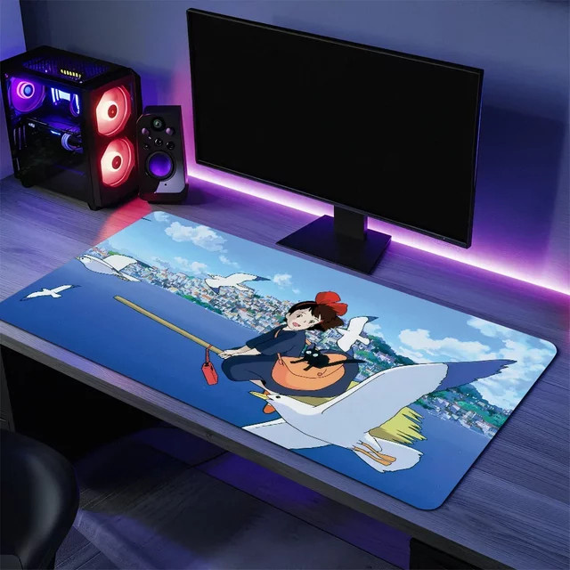 Lockedge Mauspad K-Kiki D-Deliverys Multicolor rutschfest und verdickt für Office und Gaming - Bild 1