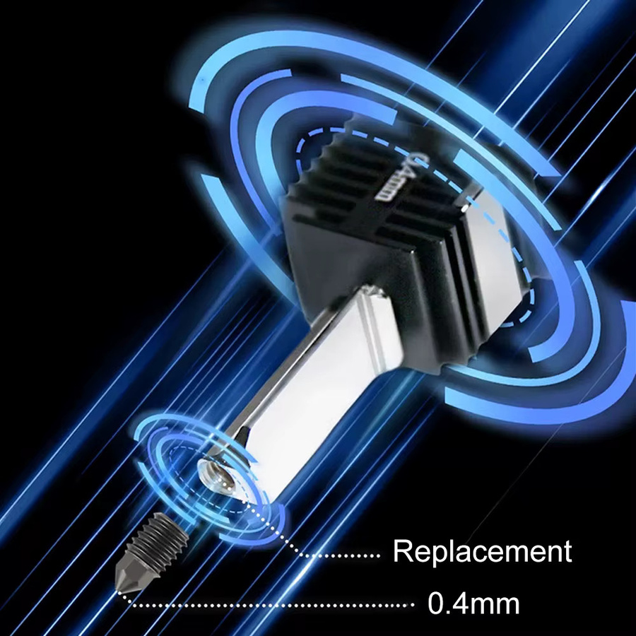 Bambulab Hotend-Kit für A1 und A1 Mini inklusive abnehmbarer Messing- und gehärteter Stahldüsen sowie Silikonhülle - Bild 2