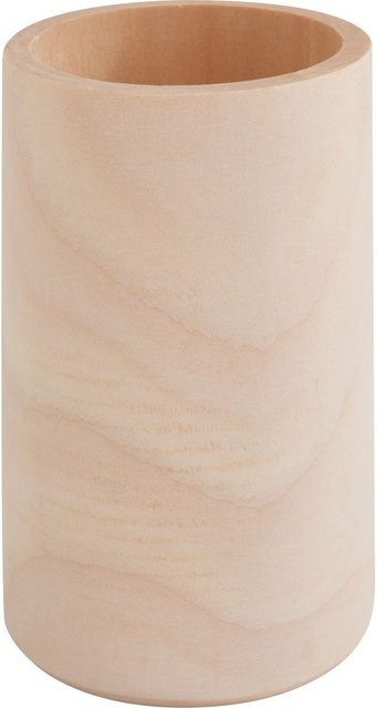 Graine Creative Stiftehalter aus Kiefernholz in Beige - Bild 1