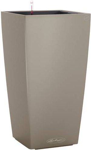 Lechuza Pflanzgefäß Cubico Color Sandbraun B/T/H: 30 x 30 x 56 cm - Bild 1