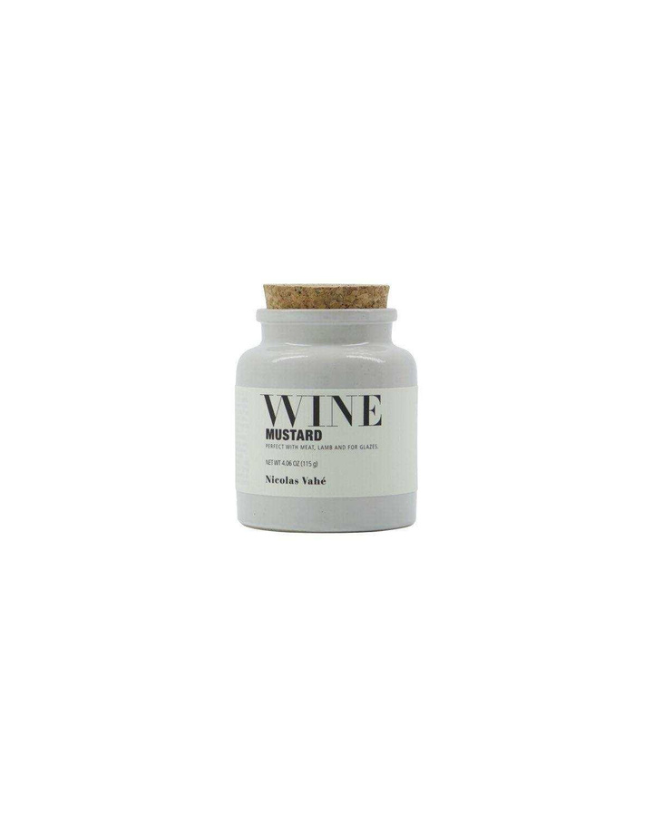 Nicolas Vahe Rotwein Senf mit Pfefferkörnern, 115 ml - Bild 1