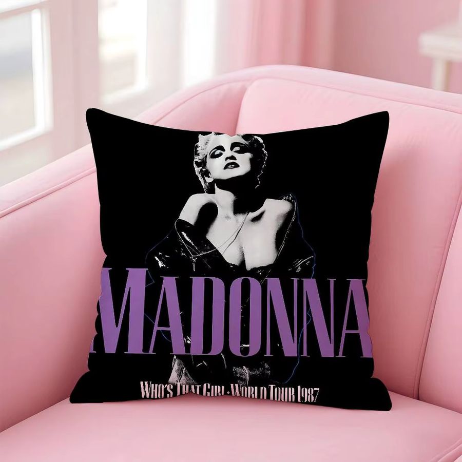 Singer M-MadonnaS C-CicconeS Kissenbezug mit bedrucktem Muster in Multicolor für dein Wohnzimmer, Sofa oder Schlafzimmer - Bild 4