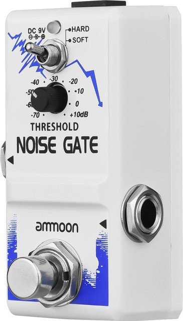Ammoon Single Noise Gate Gitarreneffektpedal mit True Bypass in Blau - Bild 1