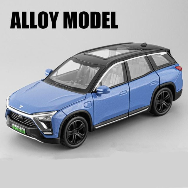 Linyi toy car Nio Es8 SUV, Modell, 1:32, Metall, mit Licht und Sound, ab 14 Jahren - Bild 1
