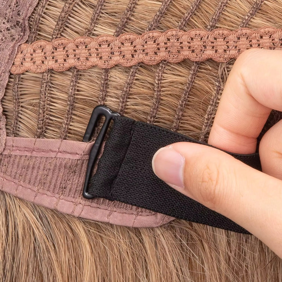 10 Stück Perückengriffband, verstellbar mit Silikonstreifen, Unisex - Bild 4