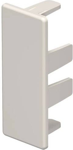 OBO Bettermann Endstück, Farbe: Weiß, B: 5 cm, H: 2 cm, 10 Stück - Bild 1