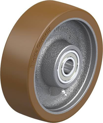 Blickle Schwerlast-Rad 740904GB in Silber und Braun mit 160 mm Durchmesser und 800 kg Tragfähigkeit - Bild 1