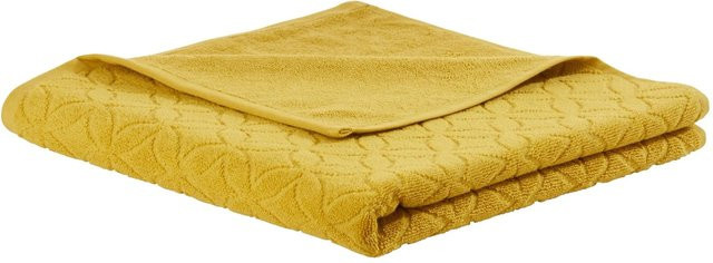 Modern Living Duschtuch Naime aus Baumwolle in Gelb, B: 70 cm, L: 140 cm - Bild 1