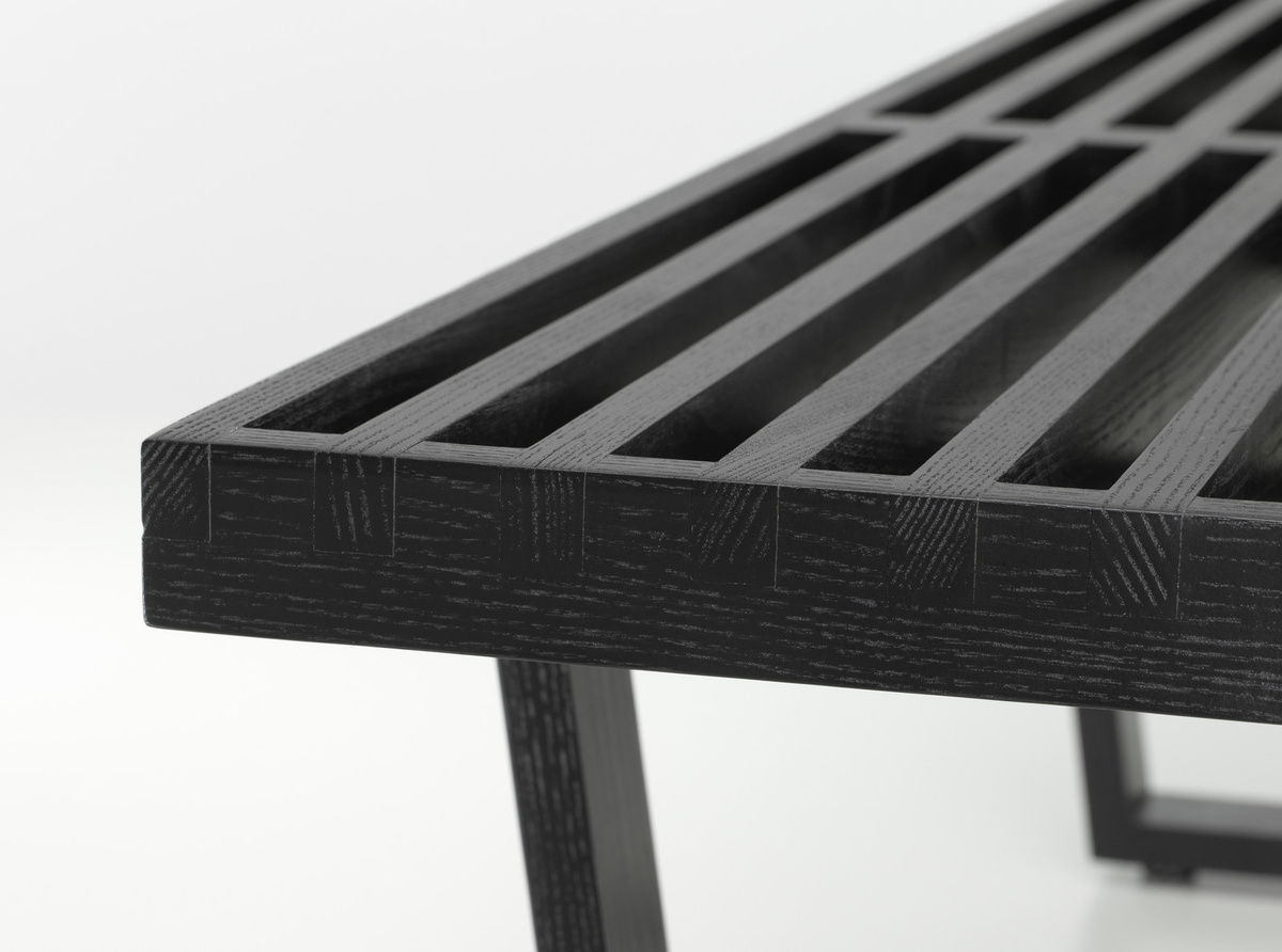 Vitra Nelson Bench Bank in Schwarz - Bild 2