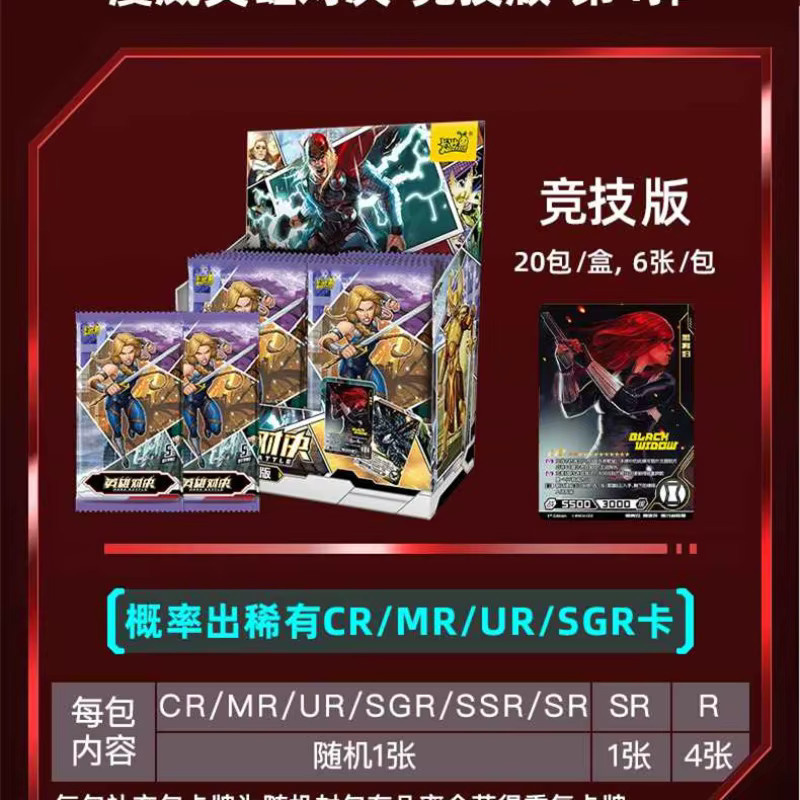 KAYOU Marvel Avengers Heroes Duel, Sammelkarten, Collection Set - Bild 4