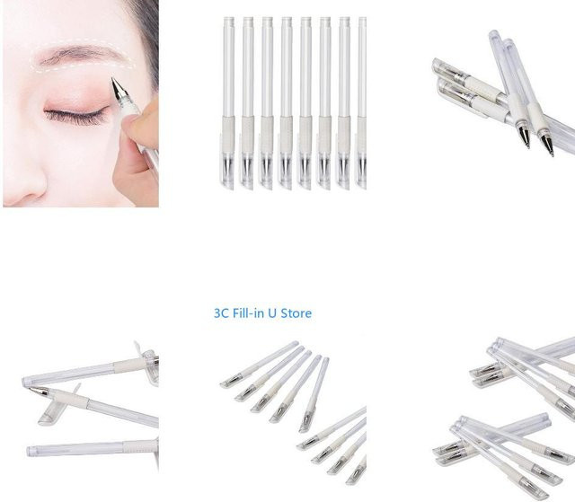 G8TA 10er Set chirurgische Hautmarker in Weiß für Permanent-Make-up und professionelle Anwendungen - Bild 1
