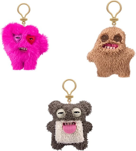 Fuggler Monster-Plüsch-Schlüsselanhänger, 1-teiliges Set - Bild 1
