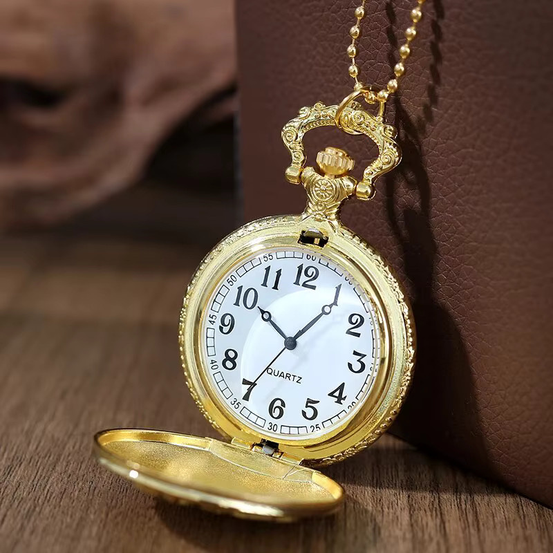 DIJANES Taschenuhr, Gold, Quarz, Herren - Bild 2