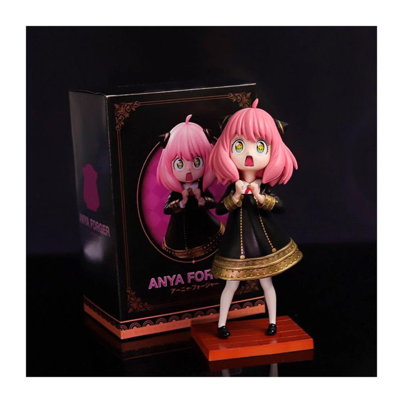 MIFEN Anime Spy Family Anya Forger Figur mit Sternenauge, buntes Sammlerstück, Höhe: 18 cm - Bild 3