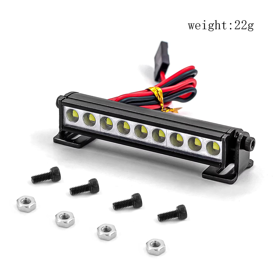 Rs rc Lichtleiste für rc Raupenwagen, Zubehör, Schwarz - Bild 2