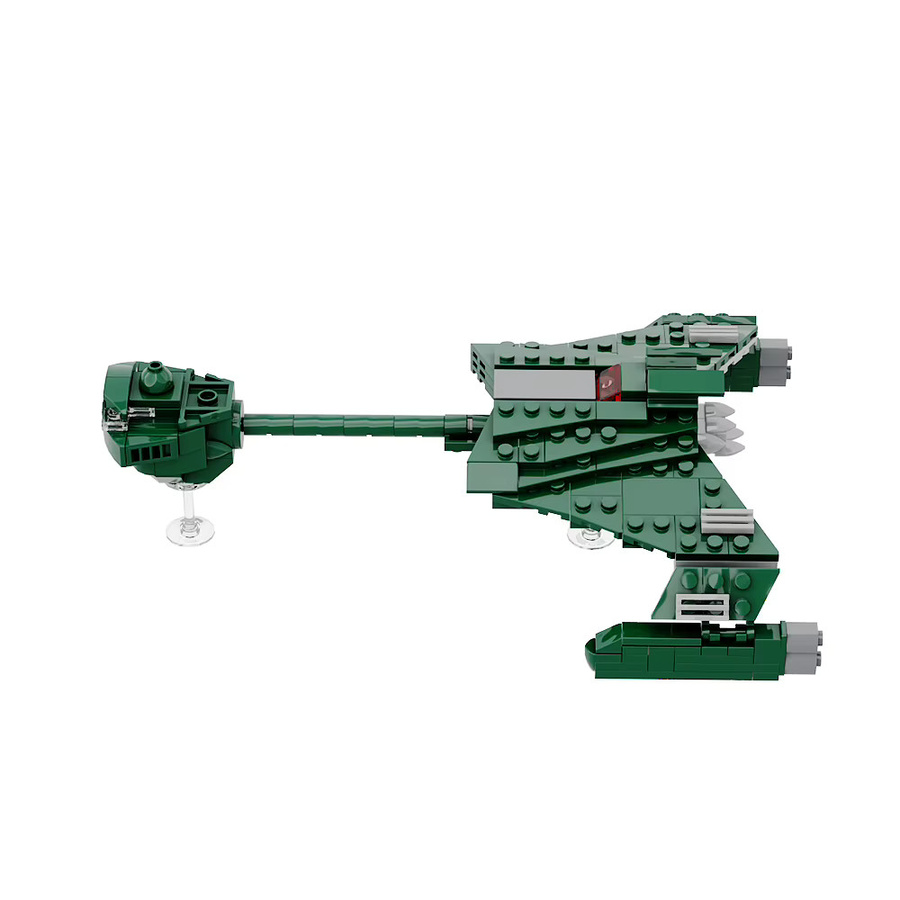 GOBRICKS Klingon D7 Battle Cruiser, Bausteine, Weltraum, Modell - Bild 2