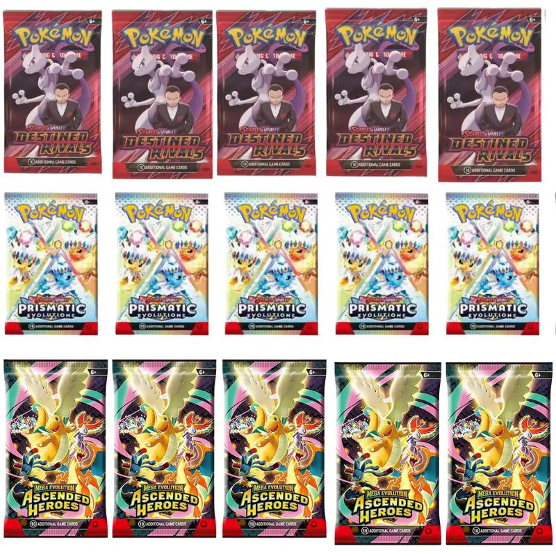 Bandai Pokémon Prismatic Evolutions Scarlet Violet 151, Booster-Kampfkarten, 360-teiliges Set, ab 6 Jahren - Bild 5