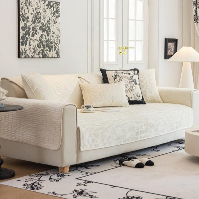 Super Six Winter Plüsch Sofakissen Modern Schlicht, Quadratisch, B/B: 70 x 70 cm - Bild 1