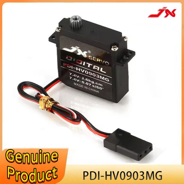 JX Servo PDI-HV0903MG, Digital Flügelservo, Metall, Kunststoffgehäuse - Bild 1