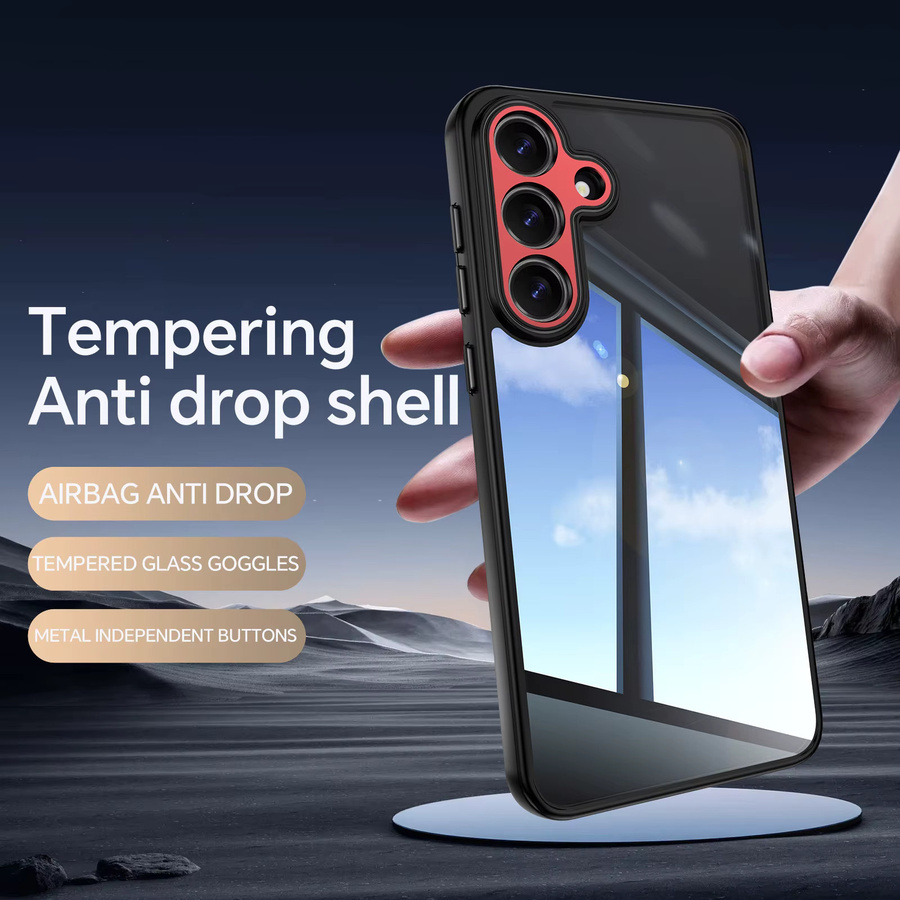 Transparente stoßfeste Schutzhülle für Samsung Galaxy S26 S25 S24 S23 S24 Plus Ultra FE A06 A16 A26 A36 A56 A07 A17 A37 A57 5G Cover - Bild 4