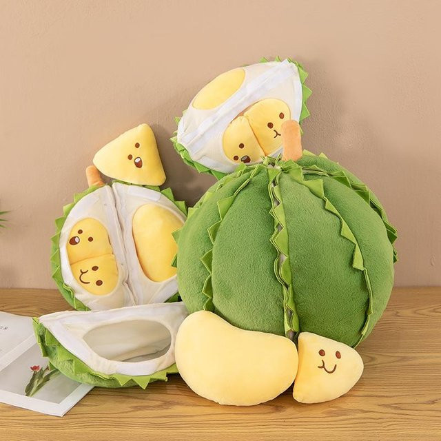 Durian-Puppe, Plüschtier, beige - Bild 1